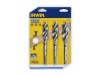 IRWIN Blue Groove Wood Power Bit Set, 3 Piece