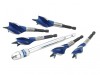IRWIN Blue Groove 6X Stubby Wood Bit Set, 5 Piece