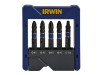 IRWIN Phillips/Pozi/TORX Impact Screwdriver Pocket Bit Set, 5 Piece