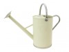 Kent & Stowe Metal Watering Can Vintage Cream 9 litre