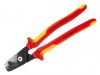 Knipex 95 18 225 VDE StepCut XL Cable Shears 225mm