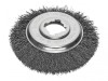 Lessmann X-Lock Crimped Steel Bevel Brush 115mm Non Spark