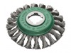 Lessmann X-Lock Stainless Steel Knot Bevel Brush 115mm Non Spark