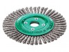 Lessmann Pipeline Brush 40 Knots 125 x 22.2mm Bore Stainless Steel Wire