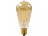 Link2Home Wi-Fi LED ES (E27) Pear Filament Dimmable Bulb, White 470 lm 4.5W