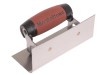 Marshalltown 66SSD Stainless Steel Internal Corner Trowel Rounded DuraSoft® Handle