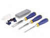 IRWIN Marples MS500 ProTouch All-Purpose Chisel Set, 3 Piece + Sharpening Kit