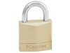 Master Lock Solid Brass 30mm Padlock 4-Pin