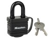 Master Lock Weather Tough Black Finish 40mm Padlock