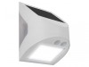 Masterplug Prysm Outdoor Solar Wall Light with PIR Motion Sensor - White 300 Lumens