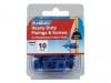 Plasplugs HWHS010 Heavy-Duty Plasterboard Fixings & Screws Pack of 10