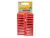 Plasplugs SRP 502 Solid Wall Super Grips Fixings Red (100)