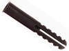 Rawlplug Brown Plastic Plugs Screw Size No.10-14 (10 x (Card 100)