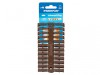 Rawlplug Brown UNO Plugs 7 x 30mm (Card 48)