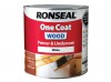 Ronseal One Coat Wood Primer & Undercoat White 2.5 litre