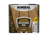 Ronseal Ultimate Protection Decking Oil Dark Oak 2.5 litre