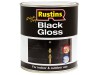 Rustins Quick Dry Black Gloss 1 Litre