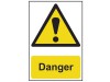 Scan Danger - PVC Sign 200 x 300mm