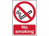 Scan No Smoking - PVC Sign 400 x 600mm