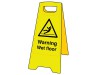 Scan Warning Wet Floor - Heavy Duty \