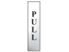 Scan Pull Vertical - Polished Chrome Effect 50 x 200mm