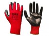 Scan Nitrile Coated Knitted Gloves - M (Size 8)