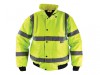 Scan Hi-Vis Yellow Bomber Jacket - M (41in)