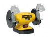 Stanley� Machines SXGB150E Bench Grinder with 2 Grinding Wheels 240V 330W