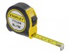STANLEY Tylon Pocket Tape 5m/16ft (Width 19mm) Carded