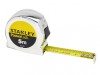 STANLEY PowerLock Classic Pocket Tape 5m (Width 19mm) (Metric only)