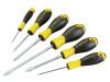 STANLEY 0-60-208 Essential Screwdriver Set, 6 Piece