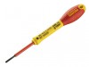 STANLEY FatMax VDE Insulated Screwdriver Parallel Tip 2.5 x 50mm