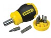 STANLEY Stubby Screwdriver - Non Ratchet