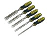 STANLEY FatMax Bevel Edge Chisel with Thru Tang Set, 5 Piece