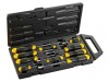 STANLEY Cushion Grip Screwdriver Set, 10 Piece