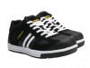 STANLEY Clothing Cody Safety Trainers Black/White Stripe UK 10 EUR 44