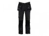 STANLEY Clothing Dixon Slim Fit Trousers Black Camouflage Waist 32in Leg R