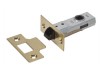 UNION Y2600 Tubular Latch Essentials Polished Brass 65mm 2.5in Visi