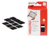 VELCRO Brand VELCRO Brand Stick On Squares 25mm Black (Pack 24)