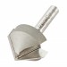 TREND 11/30X1/4TC CHAMFER V GROOVE A=45 X 25.4MM