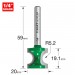 TREND C070X1/4TC STAFF BEAD 5.2MM RAD X 19.1MM CUT
