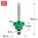 TREND C086X1/4TC ROMAN OGEE 4MM RAD X 15.9MM CUT