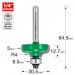 TREND C098X1/4TC S/GUIDED OGEE 5MM RAD