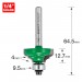 TREND C104X1/4TC S/GUIDED BROKEN OGEE QUIRK 4MM RAD