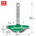 TREND C150X1/4TC RAISED PANEL 12MM RAD X 41MM DIA
