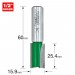 TREND C026X1/2TC TWO FLUTE 15.9MM DIA X 25.4MM CUT