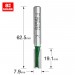 TREND C011X8MMTC TWO FLUTE 7.9MM DIA X 19.1MM CUT