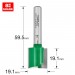 TREND C029X8MMTC TWO FLUTE 19.1MM DIA X 19.1MM CUT