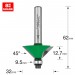 TREND C049X8MMTC S/GUIDED CHAM A=45 DEG X 12.7MM CUT