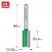 TREND C021AX1/4TC TWO FLUTE 12.55MM DIA X25.4MM CUT
